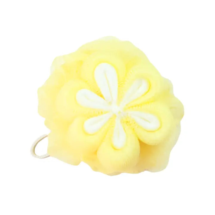 Flower Loofah | Bright Colored Flower Bath & Shower Pouf