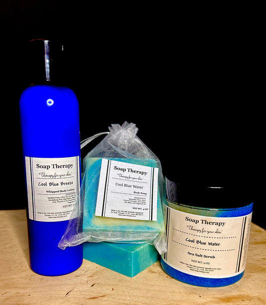 Cool Blue Water Gift Set