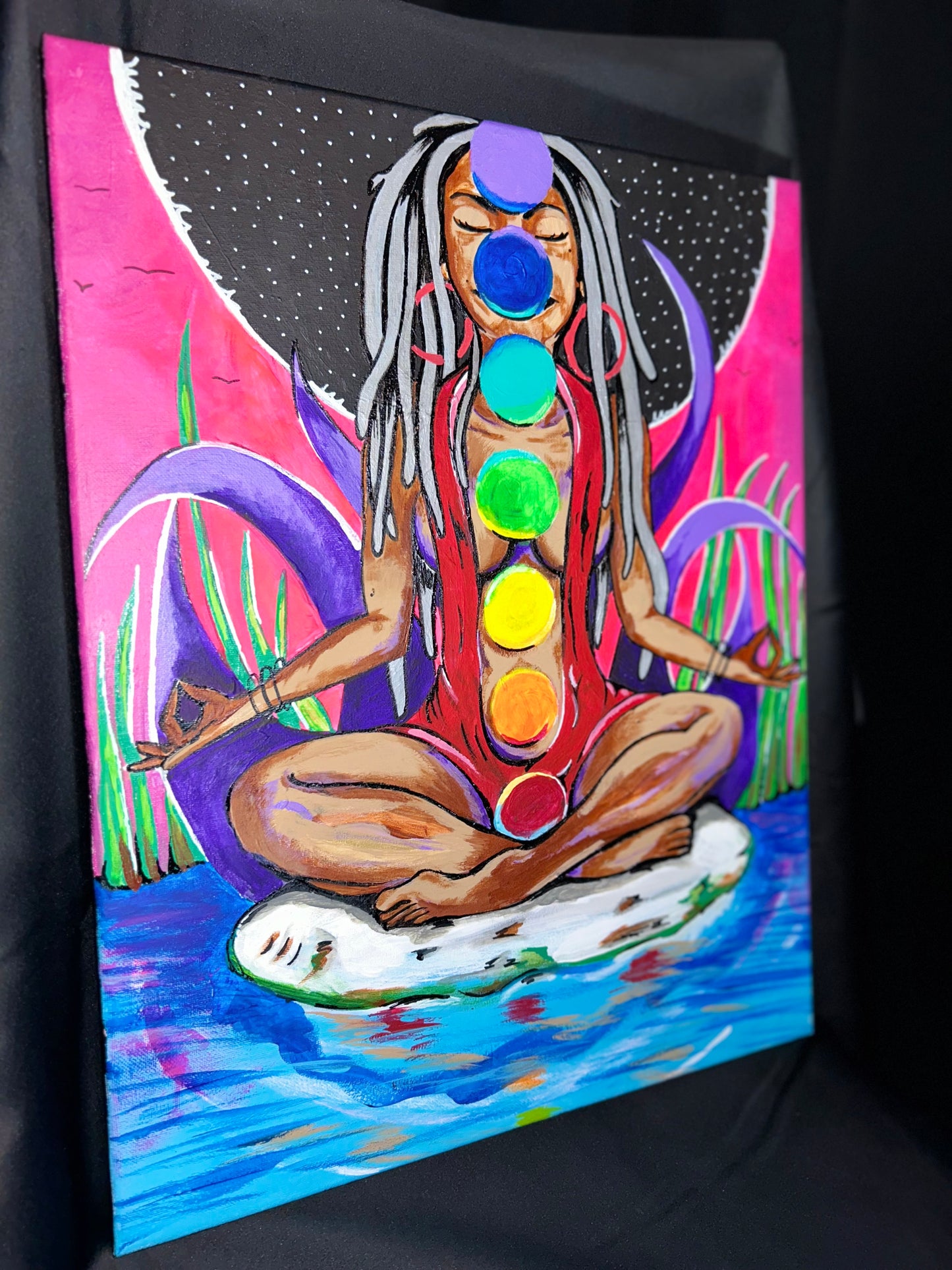 Soap Therapy Featured Item Custom Chakra Painting