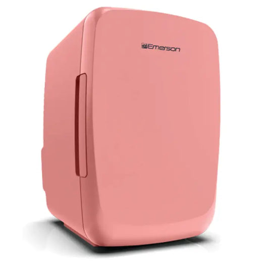 Emerson Portable Mini Fridge Cooler pink