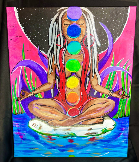 Soap Therapy Featured Item Custom Chakra Painting