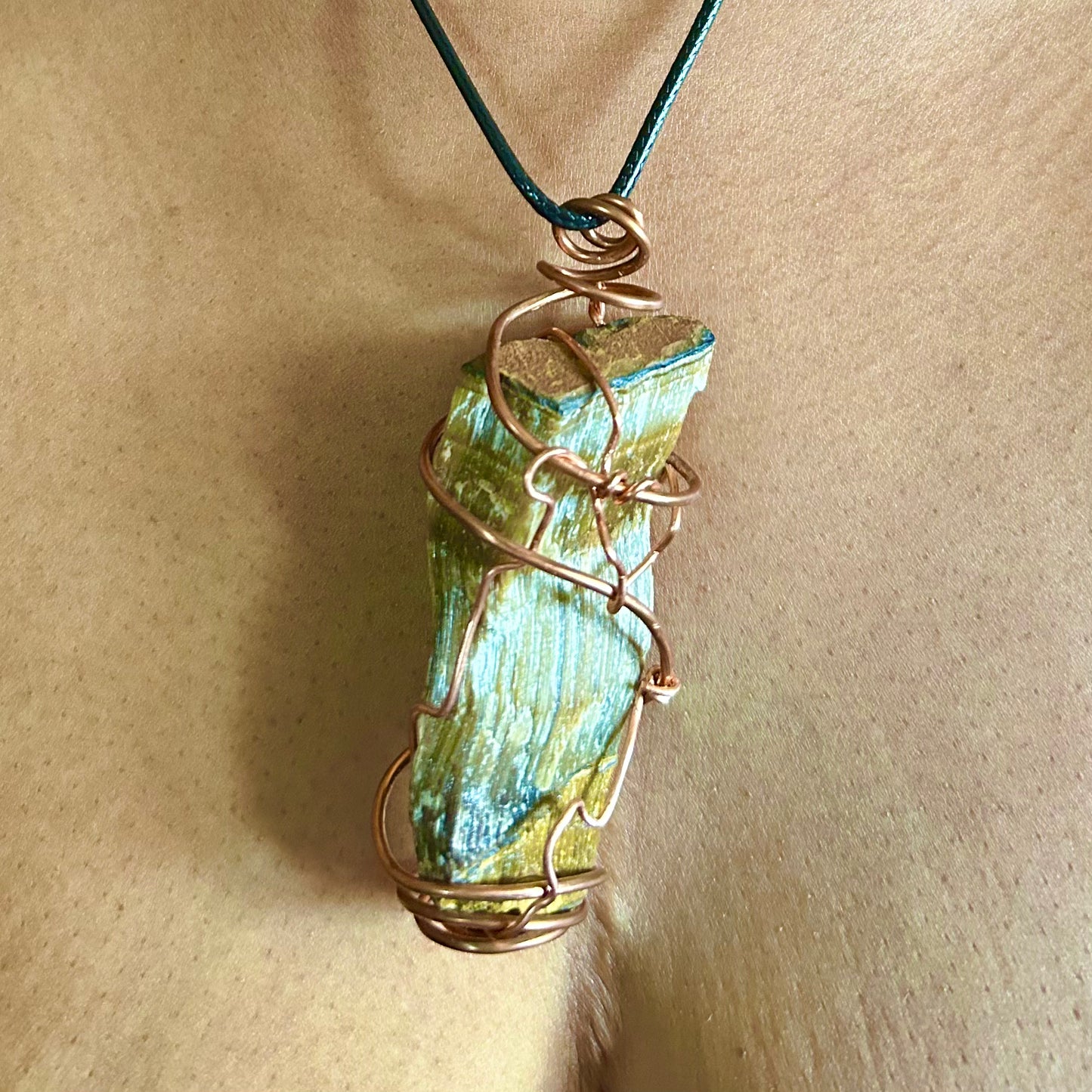 Custom Tiger's Eye Crystal Necklace