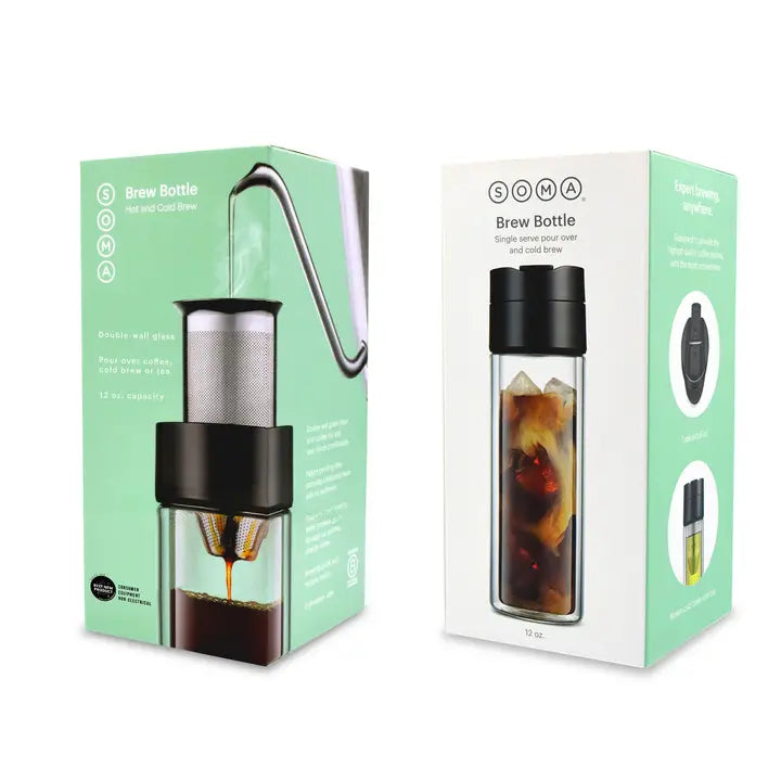 12 oz Soma Brew Bottle