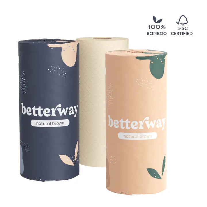 Unbleached Bamboo Paper Towels