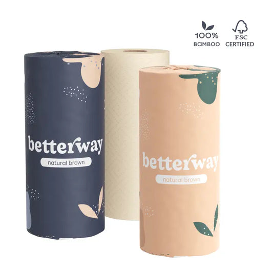 Unbleached Bamboo Paper Towels