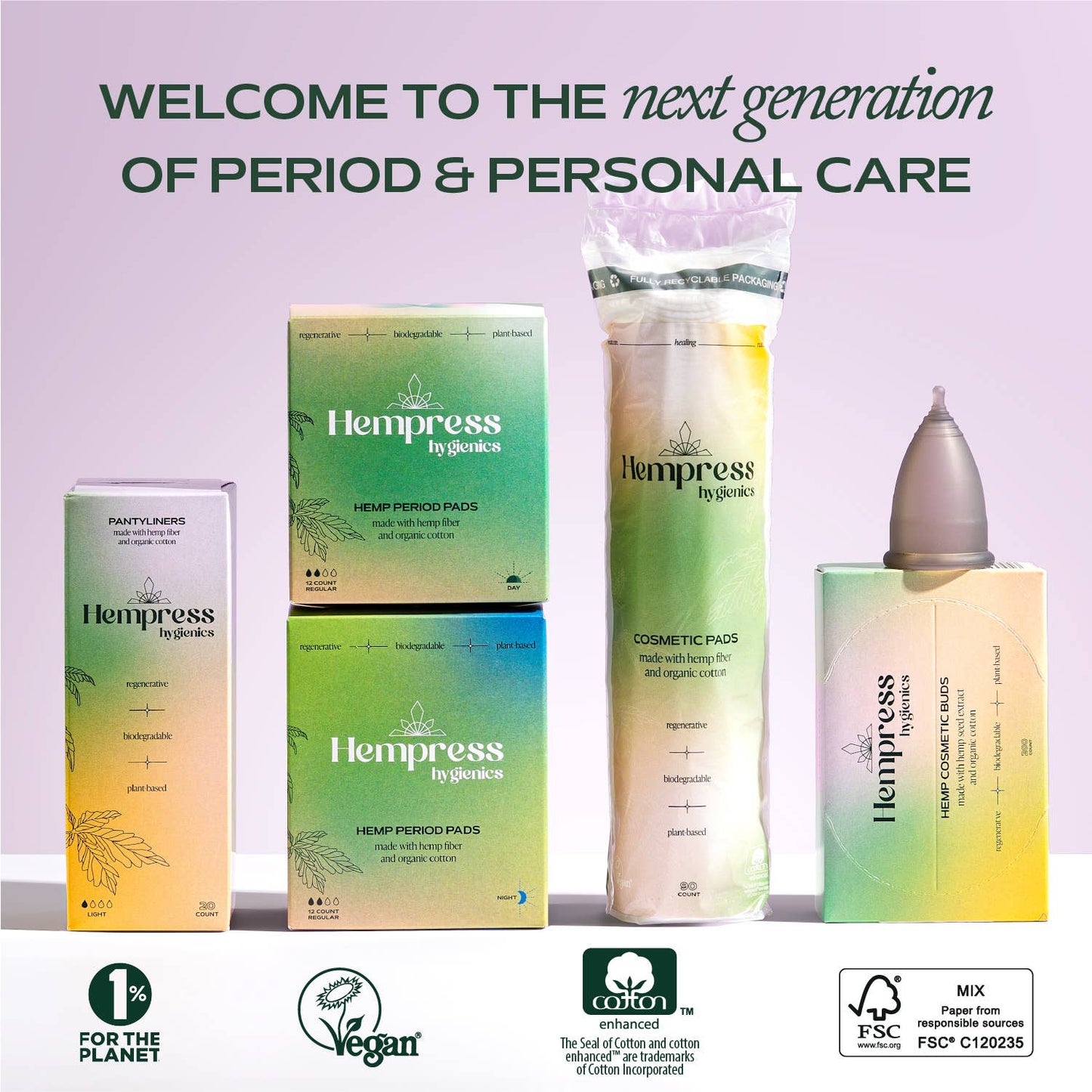 Hemp Day Pads
