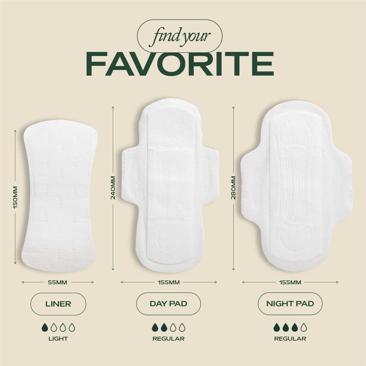 Hemp Day Pads
