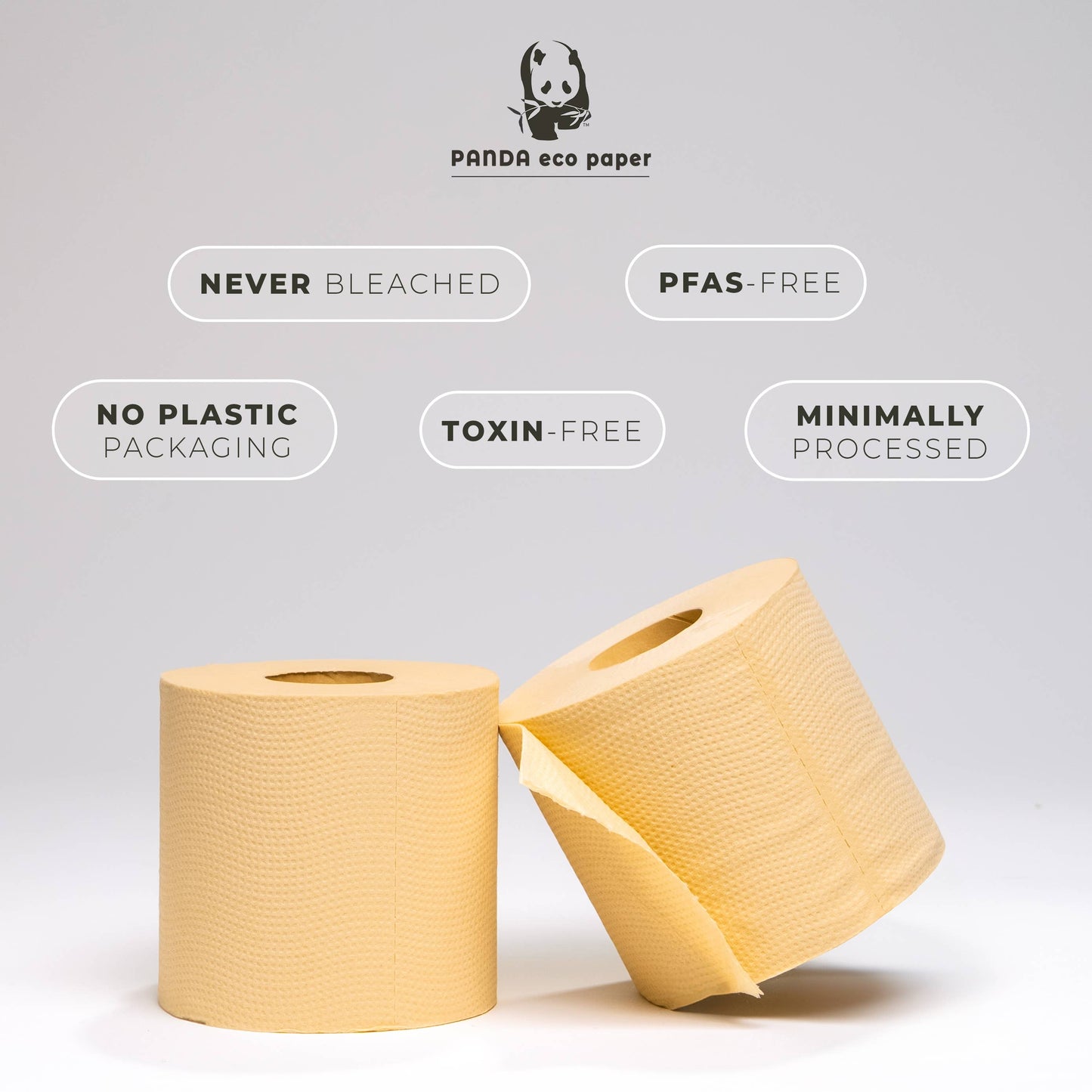 Bamboo Toilet Paper | Truly Natural & Unbleached | Tree-Free