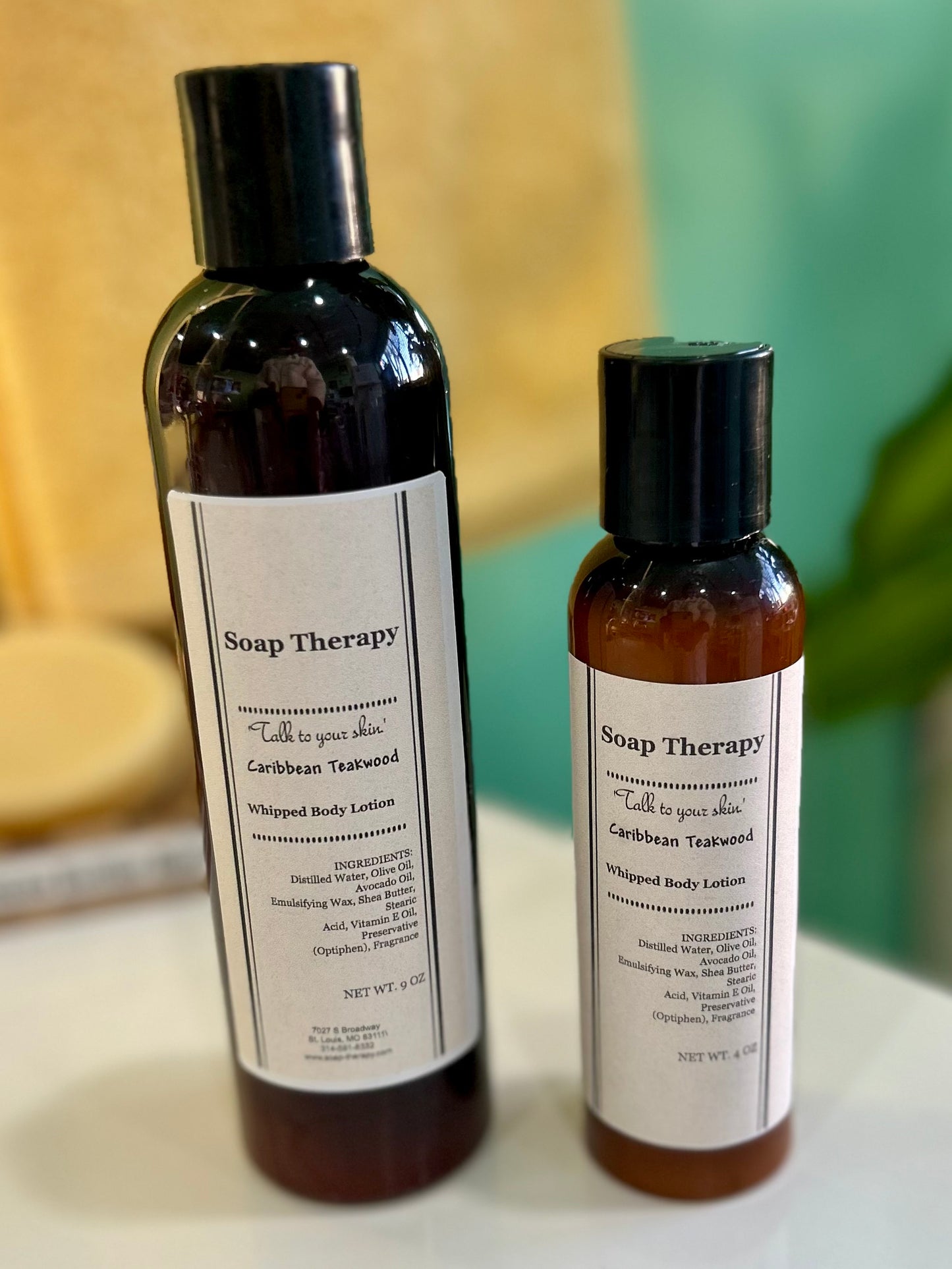 Caribbean Teakwood Lotion 8 oz