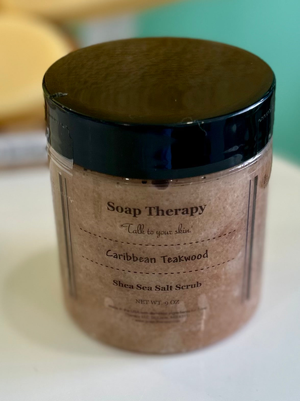 Caribbean Teakwood Sea Salt Scrub