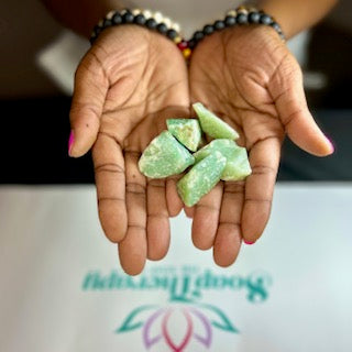 Raw Green Aventurine Stone