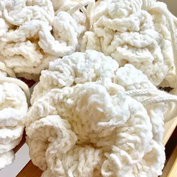 Cotton Bath Pouf Loofah