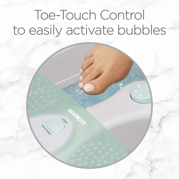 Conair Deep Basin Relaxing Pedicure Foot Spa Bath with Jets
